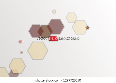 Abstract hexagon background