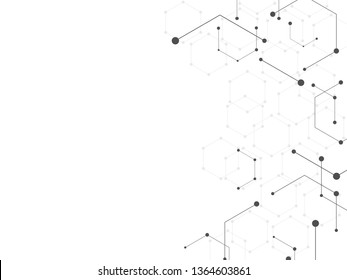 Abstract Hexagon Background