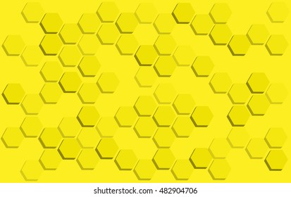 abstract hexagon background , abstract bee hive background