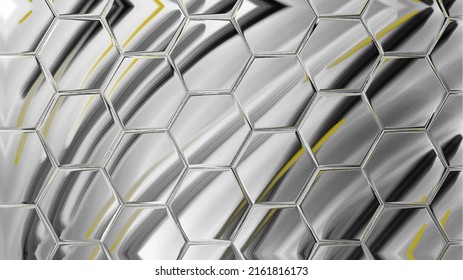 Abstract hexagon background. Colorful geometric background.