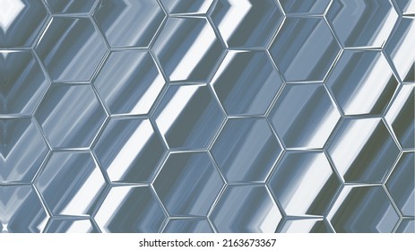 Abstract hexagon background. Colorful geometric background.
