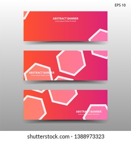 abstract hexagon background geometric with gold color for banner,web,flyer,brochure - vector
