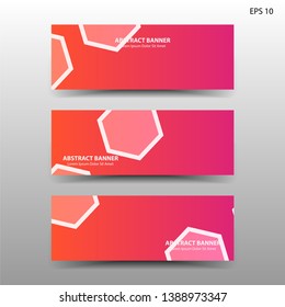 abstract hexagon background geometric with gold color for banner,web,flyer,brochure - vector