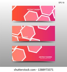 abstract hexagon background geometric with gold color for banner,web,flyer,brochure - vector