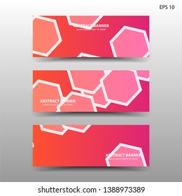 abstract hexagon background geometric with gold color for banner,web,flyer,brochure - vector