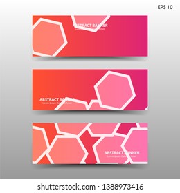 abstract hexagon background geometric with gold color for banner,web,flyer,brochure - vector