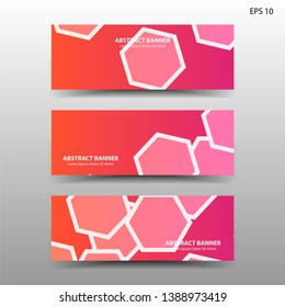 abstract hexagon background geometric with gold color for banner,web,flyer,brochure - vector