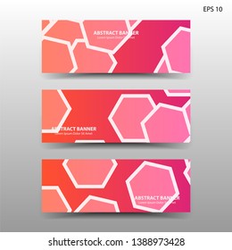 abstract hexagon background geometric with gold color for banner,web,flyer,brochure - vector