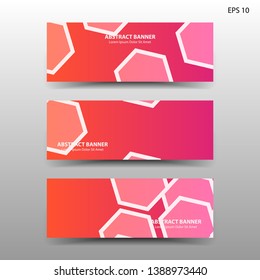 abstract hexagon background geometric with gold color for banner,web,flyer,brochure - vector