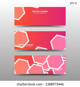 abstract hexagon background geometric with gold color for banner,web,flyer,brochure - vector