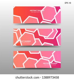 abstract hexagon background geometric with gold color for banner,web,flyer,brochure - vector