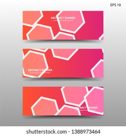 abstract hexagon background geometric with gold color for banner,web,flyer,brochure - vector