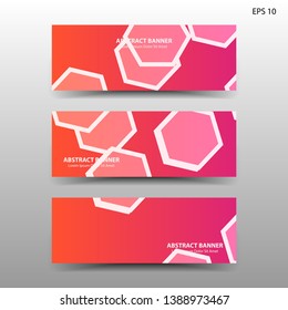 abstract hexagon background geometric with gold color for banner,web,flyer,brochure - vector