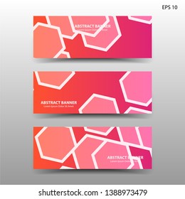 abstract hexagon background geometric with gold color for banner,web,flyer,brochure - vector