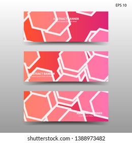 abstract hexagon background geometric with gold color for banner,web,flyer,brochure - vector