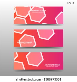 abstract hexagon background geometric with gold color for banner,web,flyer,brochure - vector