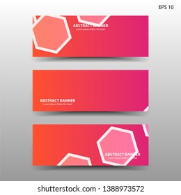 abstract hexagon background geometric with gold color for banner,web,flyer,brochure - vector