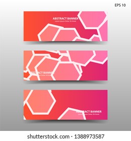 abstract hexagon background geometric with gold color for banner,web,flyer,brochure - vector