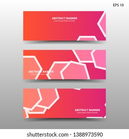 abstract hexagon background geometric with gold color for banner,web,flyer,brochure - vector