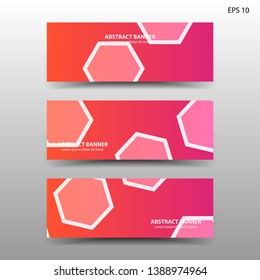 abstract hexagon background geometric with gold color for banner,web,flyer,brochure - vector