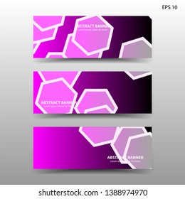 abstract hexagon background geometric with gold color for banner,web,flyer,brochure - vector