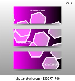 abstract hexagon background geometric with gold color for banner,web,flyer,brochure - vector