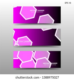 abstract hexagon background geometric with gold color for banner,web,flyer,brochure - vector