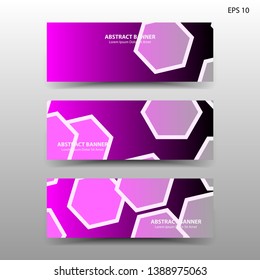 abstract hexagon background geometric with gold color for banner,web,flyer,brochure - vector