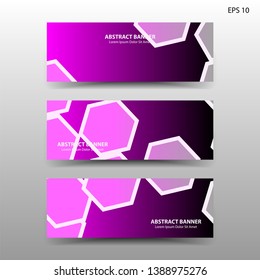 abstract hexagon background geometric with gold color for banner,web,flyer,brochure - vector