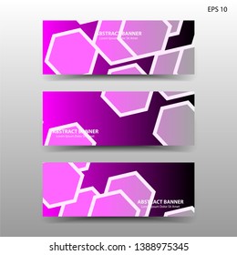 abstract hexagon background geometric with gold color for banner,web,flyer,brochure - vector
