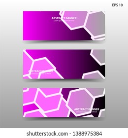 abstract hexagon background geometric with gold color for banner,web,flyer,brochure - vector