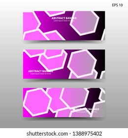abstract hexagon background geometric with gold color for banner,web,flyer,brochure - vector