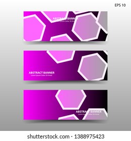 abstract hexagon background geometric with gold color for banner,web,flyer,brochure - vector