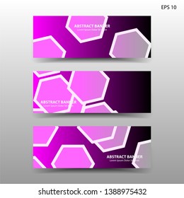 abstract hexagon background geometric with gold color for banner,web,flyer,brochure - vector