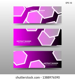 abstract hexagon background geometric with gold color for banner,web,flyer,brochure - vector