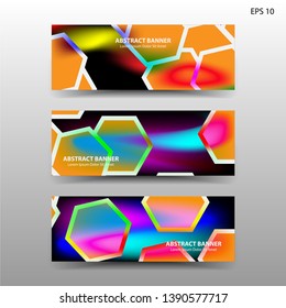  abstract hexagon background geometric with gold color for banner,web,flyer,brochure - vector