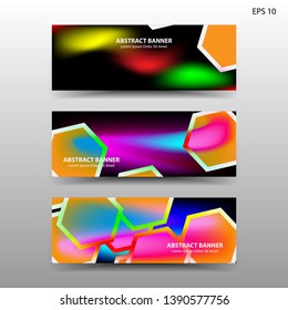  abstract hexagon background geometric with gold color for banner,web,flyer,brochure - vector