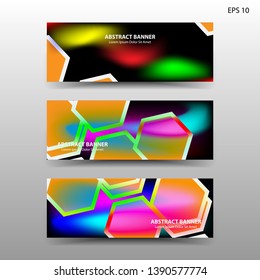  abstract hexagon background geometric with gold color for banner,web,flyer,brochure - vector