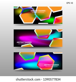  abstract hexagon background geometric with gold color for banner,web,flyer,brochure - vector
