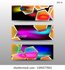  abstract hexagon background geometric with gold color for banner,web,flyer,brochure - vector