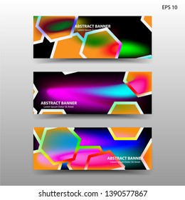  abstract hexagon background geometric with gold color for banner,web,flyer,brochure - vector