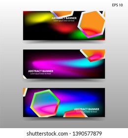  abstract hexagon background geometric with gold color for banner,web,flyer,brochure - vector