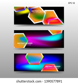  abstract hexagon background geometric with gold color for banner,web,flyer,brochure - vector