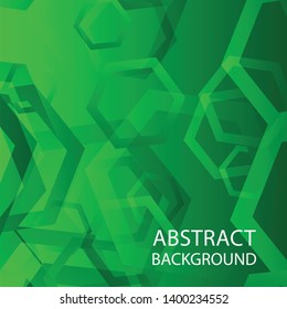 Abstract hexagon background with gradient color . Technology polygonal design . Vector