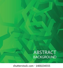 Abstract hexagon background with gradient color . Technology polygonal design . Vector