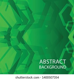 Abstract hexagon background with gradient color . Technology polygonal design . Vector 