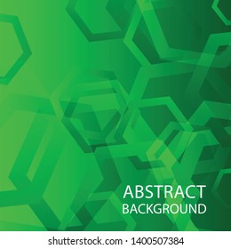 Abstract hexagon background with gradient color . Technology polygonal design . Vector 