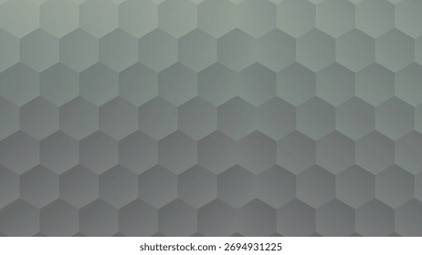 Fondo Abstractas del hexágono con los tonos degradados del gris y del verde que crean una mirada moderna y elegante para los diversos proyectos del diseño y el contenido visual
