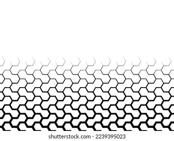 Resumen del fondo hexágono. Vector moderno