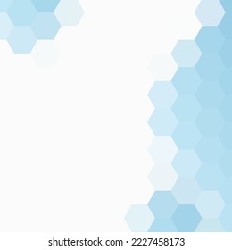 Abstract hexagon background. polygonal style. vector geometric illustration.